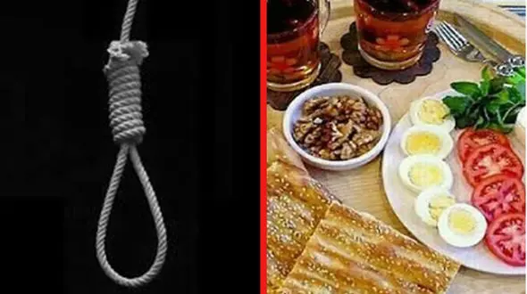 خودکشی مرد تهرانی پس از آخرین صبحانه / دار زدن در حیاط خانه !
