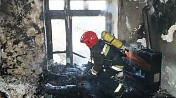 آتش سوزی وحشتناک در نوشهر