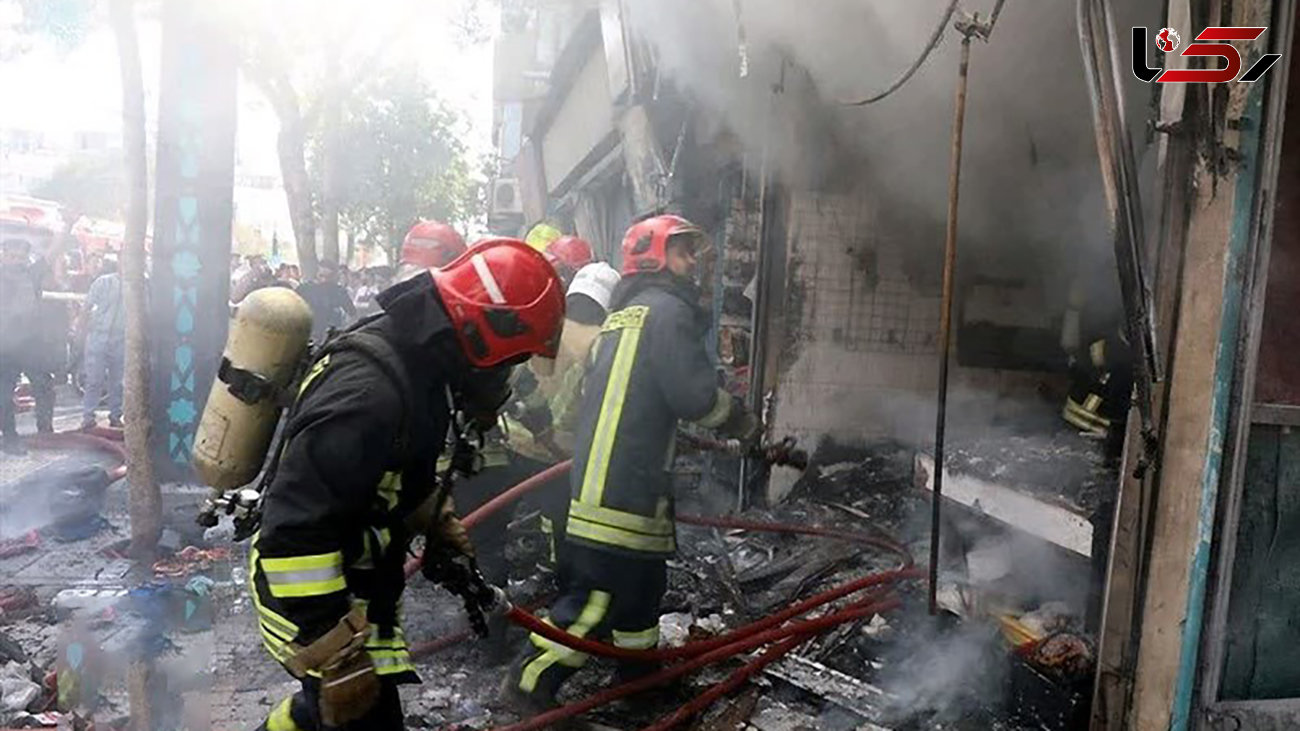 آتش سوزی همزمان 6 خانه در فیروزکوه / عملیات آتشنشانان 3 ساعت طول کشید
