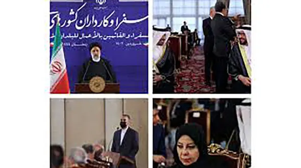 رئیس‌جمهور در ضیافت افطار با سفرای کشورهای اسلامی