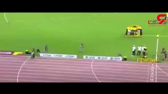 حرکت تحسین برانگیز دونده گینه بیسائو در مسابقات قهرمانی جهان + فیلم 