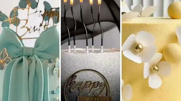 بهترین مدل‌ های کیک تولد بزرگسال 2025 / ساده و شیک