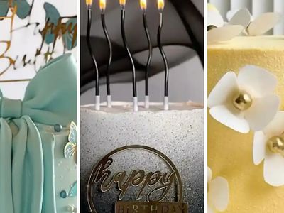 بهترین مدل‌ های کیک تولد بزرگسال 2025 / ساده و شیک