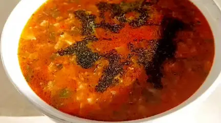 آموزش آش کلم قمری (داش کلم آشی) تبریز از آش های خوشمزه و مقوی تبریز / فیلم