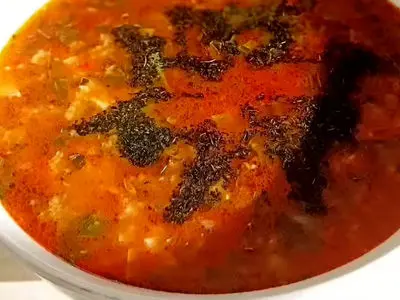 آموزش آش کلم قمری (داش کلم آشی) تبریز از آش های خوشمزه و مقوی تبریز / فیلم