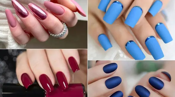 ناخن مات و براق در 40 مدل خفن + عکس
