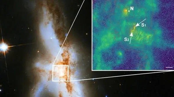  کشف 3 سیاه چاله عظیم در یک کهکشان / برای نخستین بار