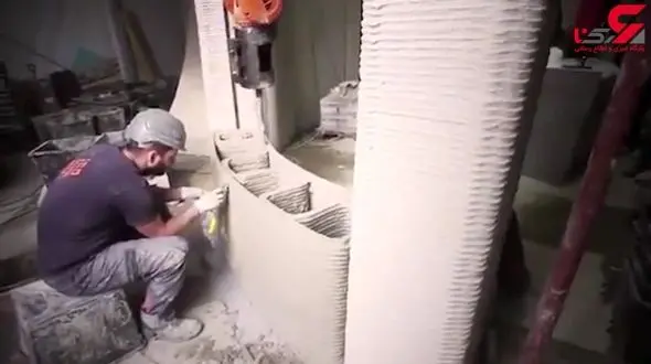 رباتی که یک خانه را 48 ساعته پرینت می کند! + فیلم 