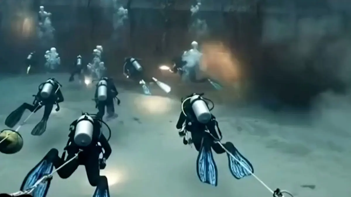 فیلم تبدیل کشتی غرق شده به هتل ۵ ستاره زیر آب