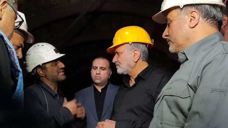 سید صولت مرتضوی   وزیر تعاون، کار و رفاه اجتماعی - پای سه وزیر دولت سیزدهم به محل حادثه انفجار معدن طرزه باز شد