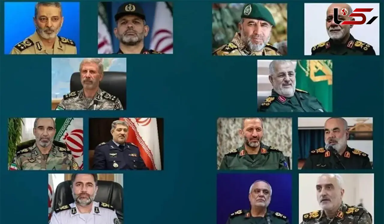 کدام فرماندهان نظامی پس از جنگ 12 روزه تغییر کردند؟ 