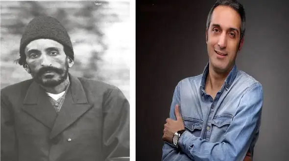 فوتوشوت‌های قجری/ واکنش ژوله به همزاد قاجاریش اون زمان خان بوده الان شده طنزپرداز