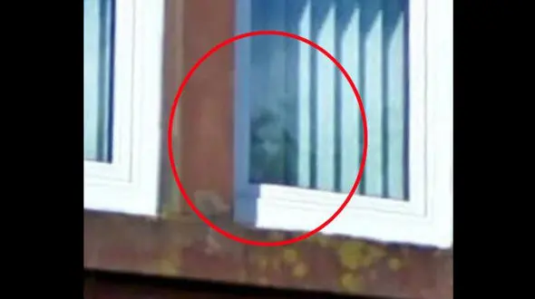 عکس وحشتناک از یک روح منتظر  !