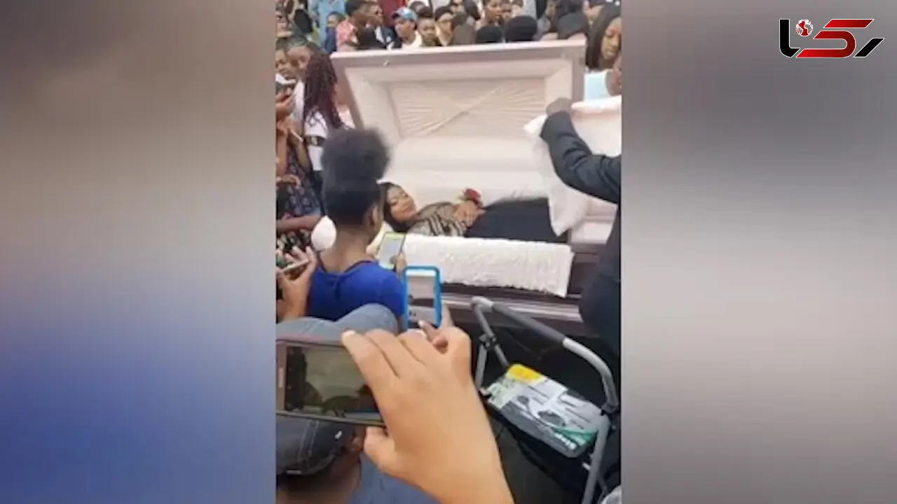 زنده شدن دختر جوان که داخل تابوت به جشن پایان تحصیل رفته بود! + فیلم و عکس