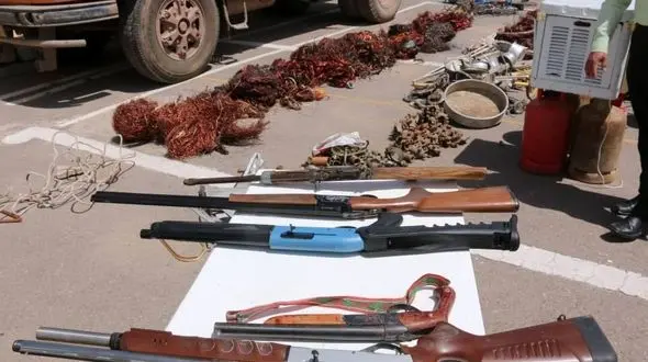 انهدام باند سارقان حرفه ای در رفسنجان / 22 متهم به دام افتادند