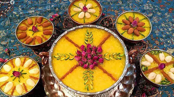شله زرد رتبه سوم افطاری در جهان + فیلم