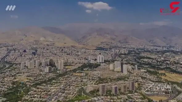 تایم لپس طلوع تا غروب تهران + فیلم