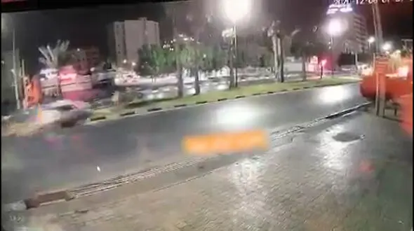 فیلم لحظه مرگ 4 هرمزگانی وسط شهر + جزییات