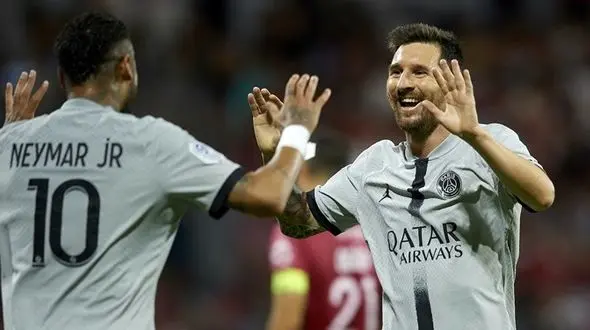 گل دوم پاری سن ژرمن به لیل توسط مسی+فیلم