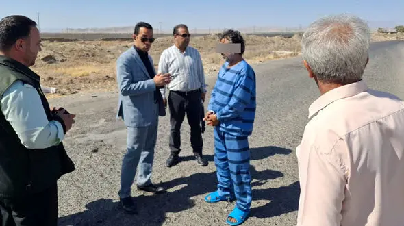 بازسازی صحنه جنایت تگزاسی در سالارآباد مشهد برگزار شد + عکس