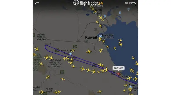 پرواز اماراتی عازم تل‌آویو به دبی بازگشت