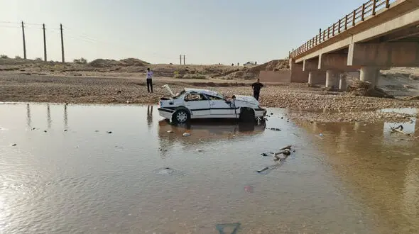 مرگ تلخ 4 نفر در واژگونی پژو پارس در جاده دهلران به اندیمشک / خستگی و خواب‌آلودگی عامل حادثه اعلام شد