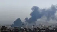 انفجار در نزدیکی دمشق همزمان با پرواز هواپیماهای شناسایی رژیم اسرائیل