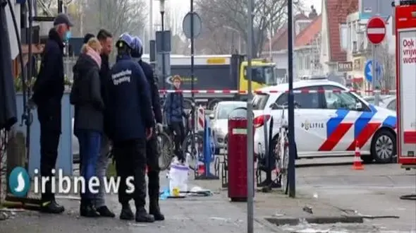 انفجار 2 سوپر مارکت لهستانی در هلند + فیلم
