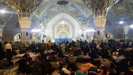 شب وحشت در مشهد چگونه گذشت؟/در بارگاه امام رضا(ع) همه آرام گرفتند + فیلم و عکس