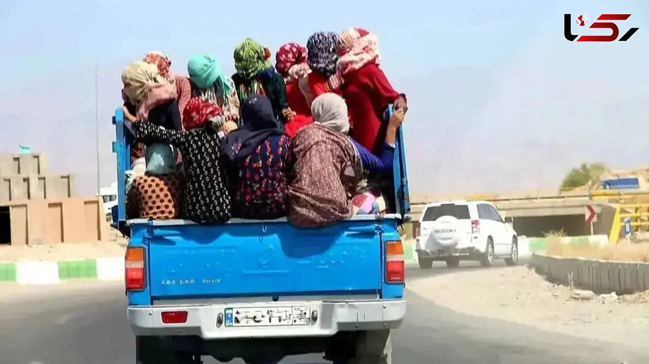 واژگونی خونین وانت حامل کارگران نگون بخت 