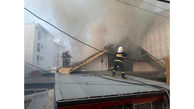 آتش سوزی خانه ویلایی در جماران / علت در دست بررسی است