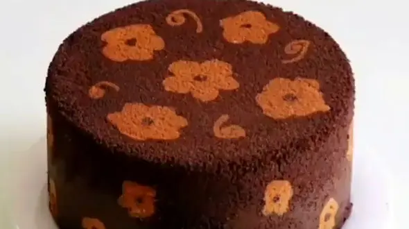 آموزش کیک طرح دار / فیلم