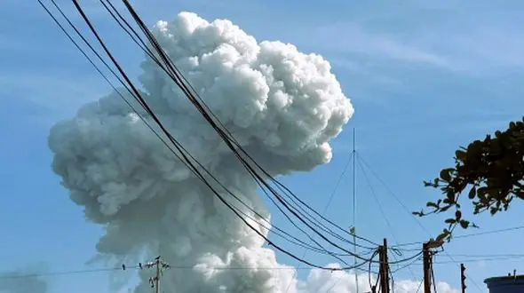 فیلم تکان‌دهنده از انفجار مهیب در ونزوئلا و شوک مردم