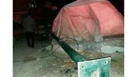  حادثه‌ای وحشتناک در بیخ گوش  چادر زلزله زدگان + عکس