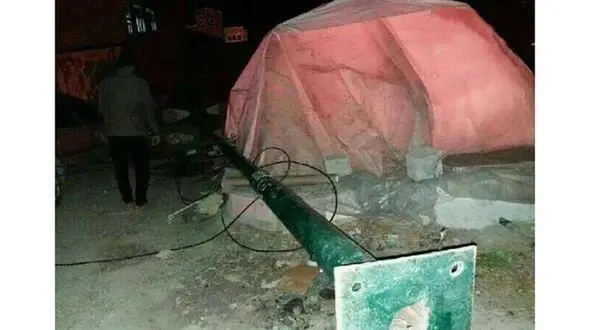  حادثه‌ای وحشتناک در بیخ گوش  چادر زلزله زدگان + عکس