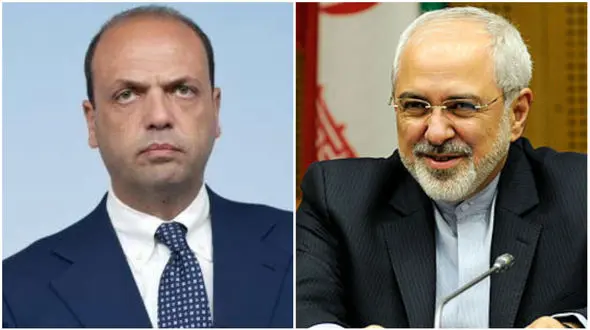 گفتگوی تلفنی وزیر امور خارجه ایتالیا با ظریف 