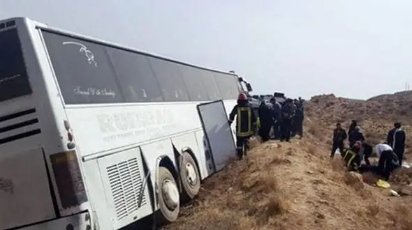 جزئیات برخورد ۲ اتوبوس در اصفهان