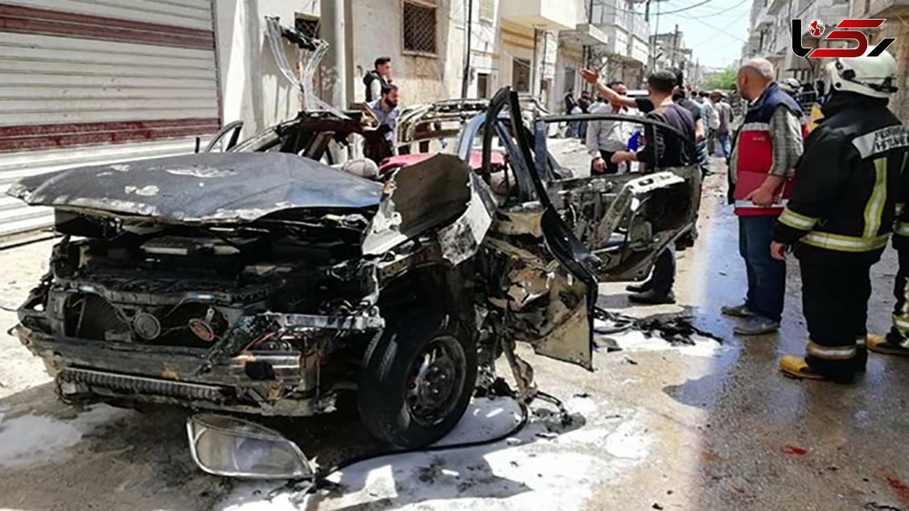 انفجار خودروی بمب‌گذاری شده در مناطق تحت سیطره ترکیه در شمال سوریه + عکس