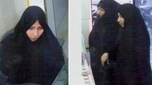 2 زن چادری تحت تعقیب پلیس قم هستند + عکس چهره باز