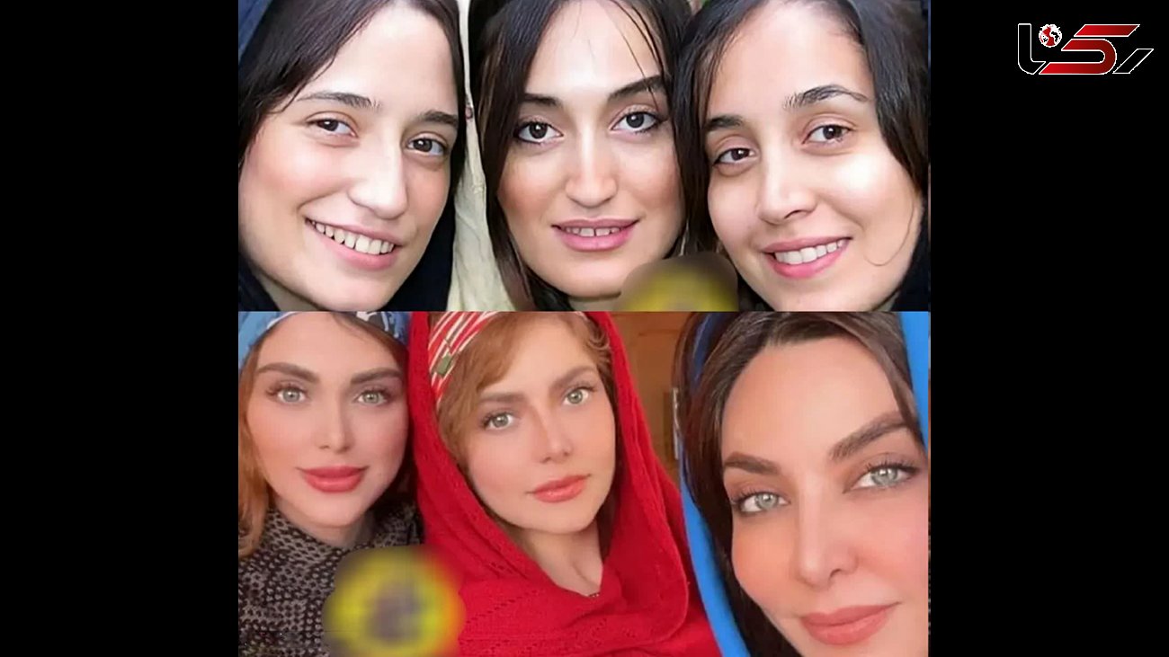 خانم بازیگران ایرانی که کاملا شبیه خواهرانشان هستند / تشخیص سخت است! + عکس و اسامی