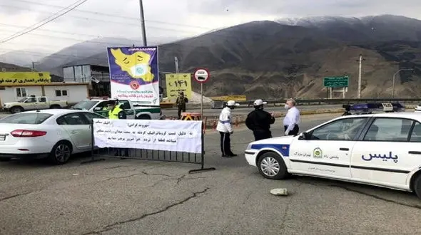 ادامه ممنوعیت تردد بین استانی در شهرهای قرمز و نارنجی 