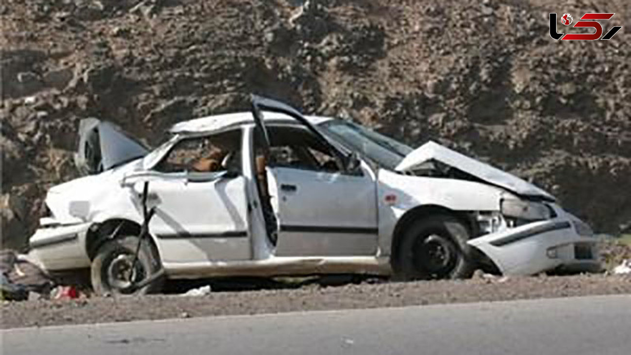 3 زن جوان از حادثه چپ کردن سمند در دزفول جان سالم به در بردند