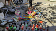 پلمپ انبار ضایعاتی که پر از وسایل سرقتی بود / در خوزستان کشف شد
