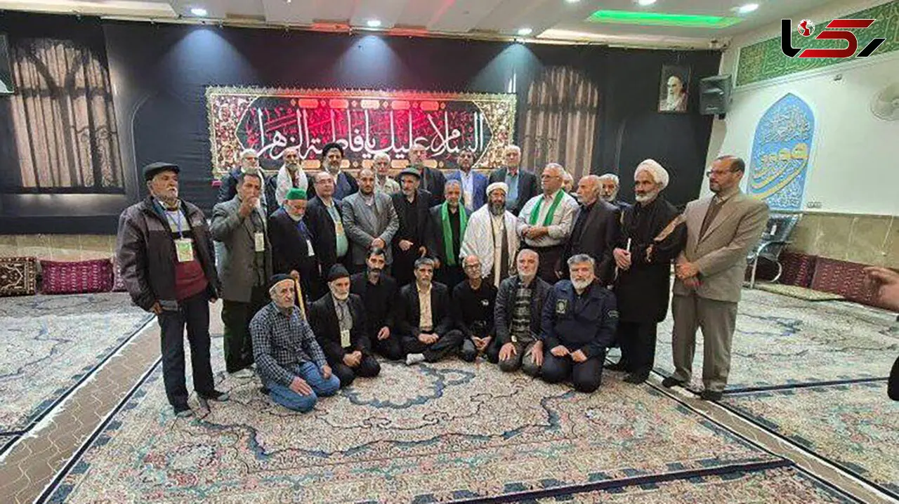 برگزاری مراسم روضه‌های خانگی در حاشیه اجلاس پیرغلامان حسینی