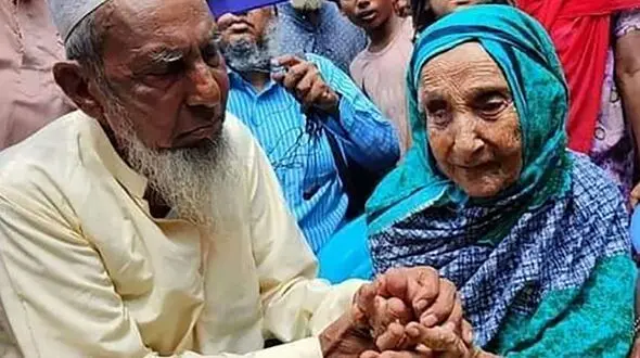 شبکه مجازی مادر و پسری را پس از ۷۰ سال به هم رساند + عکس