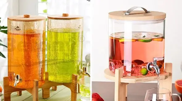 کلمن شیشه‌ ای مدرن؛ میز مهمانی دلبری با این 15 ایده جادویی!