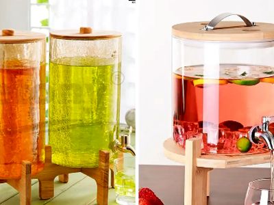 کلمن شیشه‌ ای مدرن؛ میز مهمانی دلبری با این 15 ایده جادویی!