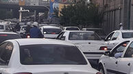 وضعیت ترافیک در معابر تهران در روز دوشنبه 28 تیر