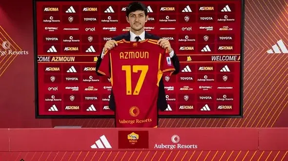 سردار آزمون به رم پیوست/ انتشار ویدیو توسط باشگاه ایتالیایی + فیلم