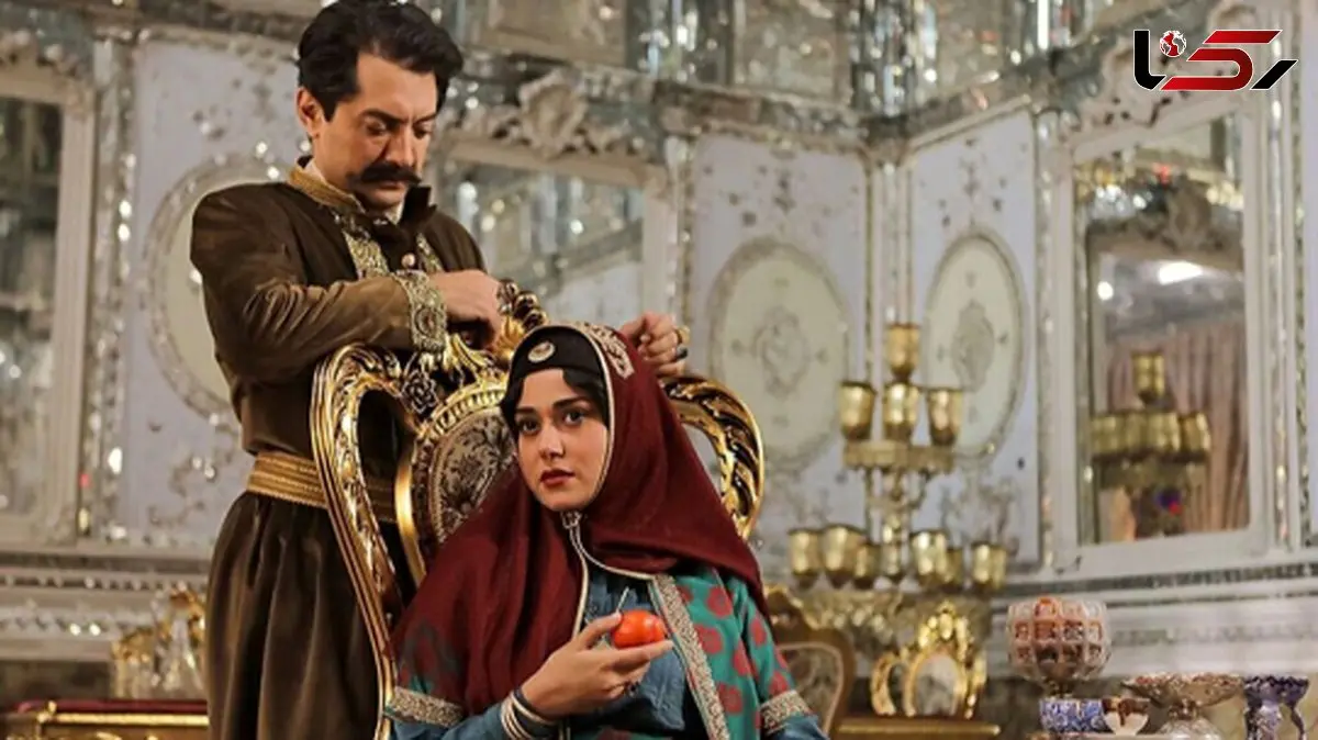 فیلم /  لحظه دیدنی از اولین دیدار عاشقانه ناصرالدین شاه با جیران بانو در دربار شاهی/ فقط عاشقانه را ببینید